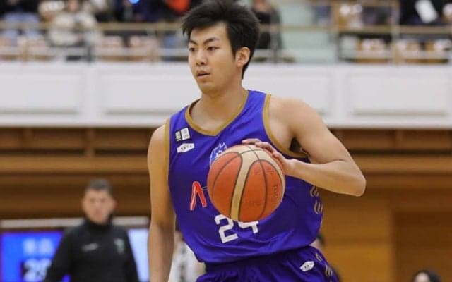 B2青森が鍵冨太雅と契約継続…スラムダンク奨学生として渡米した経歴を持つ左利きSG