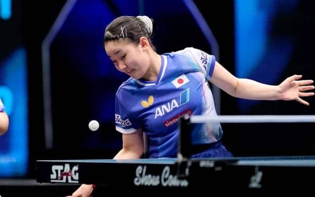 張本美和、金琴英とのフルゲーム激闘制しリベンジ成功　北朝鮮の難敵退け4回戦へ、シンガポール勢と激突【世界卓球2025】