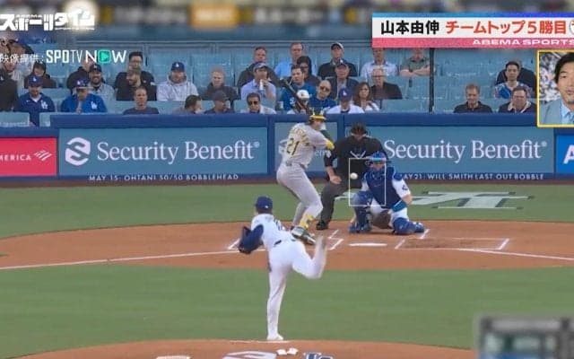「先発ピッチャーの理想形」“ドジャースの先輩”齋藤隆が山本由伸を大絶賛「スゴさ凝縮の最高の三振」