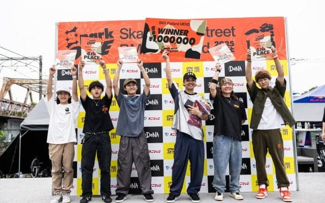X Games Osaka 2025への切符もかかった日本最高峰の戦いを制したのは「DeNA presents Spark ONE supported by ARKLEAGUE」BMXフラットランド種目