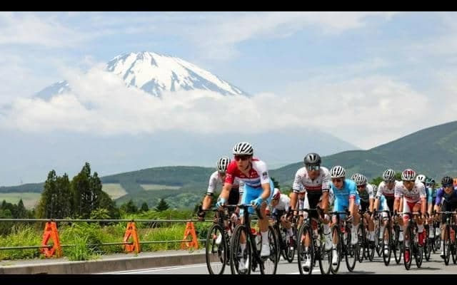 世界の精鋭、富士山を疾走　23日に小山でツアー・オブ・ジャパン