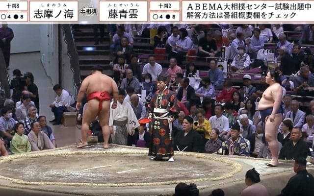 「ガチ映ってる」「気品が違う」大相撲中継に黄色のお召し物が美しい女性の姿 反響相次ぐ