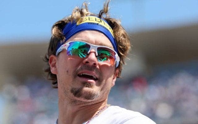 ド軍キケ、球場でまさかの“人探し”　視線の先に…日本で馴染みの人物「仲良しなのかな？」