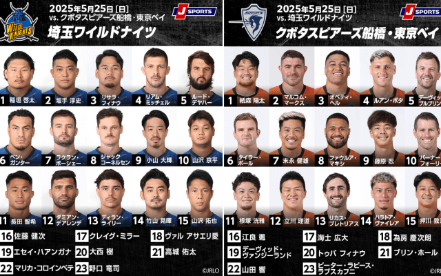 激戦必至の準決勝。埼玉パナソニックワイルドナイツvs.クボタスピアーズ船橋・東京ベイ