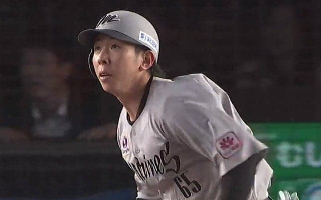 軽く振って「打球エグ」　ロッテ19歳の豪快弾に驚愕「日本代表になれるポテンシャル」