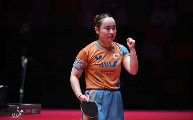 「倍々で嬉しい」伊藤美誠、中国超え＆初の単メダルに歓喜　世界女王・孫穎莎と激突の準決勝も「楽しんで試合がしたい」【世界卓球2025】