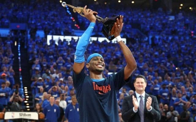 MVP初選出のSGA、サンダーの仲間にメッセージの刻印入りロレックスをプレゼント