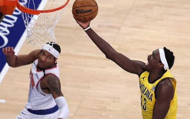 ペイサーズがニックスとの2戦目に勝利、敵地で貴重な2連勝…シアカムはPO自己最多39得点