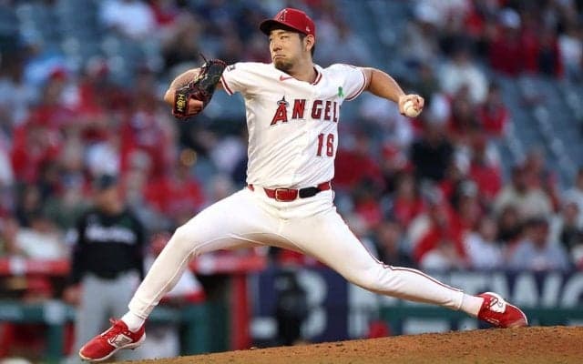 菊池雄星、11先発目で待望の初勝利　6回途中無失点…今季最多110球の力投、エ軍8連勝