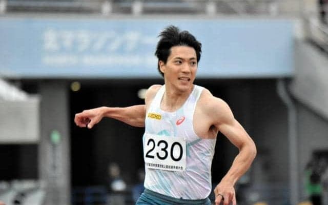 復帰の山縣亮太が明かした骨折　「完全にチャレンジャー」で次戦へ