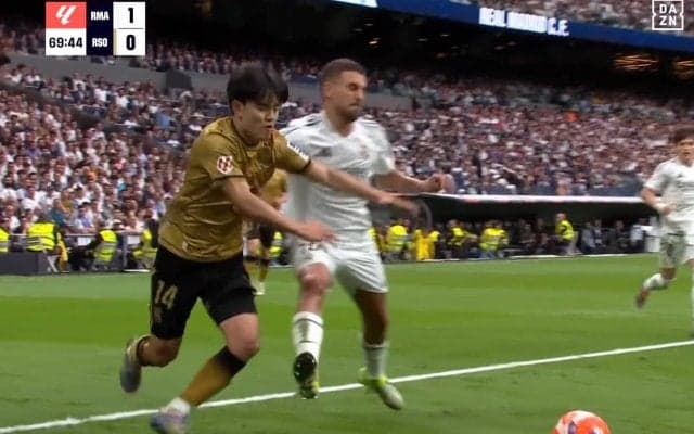 「メッシやん！？」久保建英、“急加速ドリブル”でレアル・マドリードMFをぶち抜く「それ突破するか」「うますぎる」ラ・リーガ最終節で魅せた瞬間