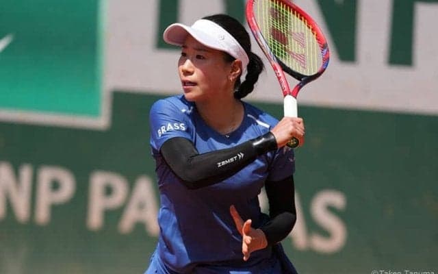 日比野菜緒、2本のマッチポイントをしのいで3年連続7度目の全仏オープン本戦入り