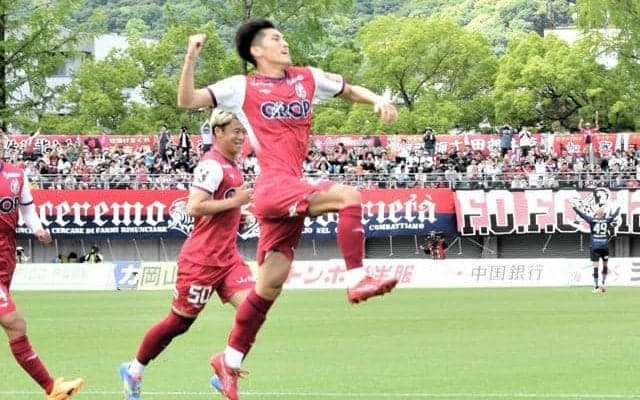 ファジアーノ岡山、ホームで町田に2-2　順位は12位で変わらず