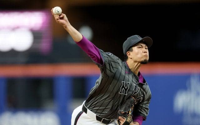 千賀滉大、ドジャース斬りで今季5勝目&防御率リーグトップ返り咲き…大谷翔平に先頭弾浴びるも要所締める投球で6回途中1失点 本拠地歓声