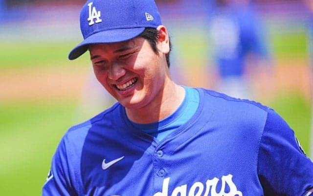 同僚から奇抜“オファー”　さすがの大谷翔平も苦笑い…謎の差し入れにX爆笑「ふざけた感じ」