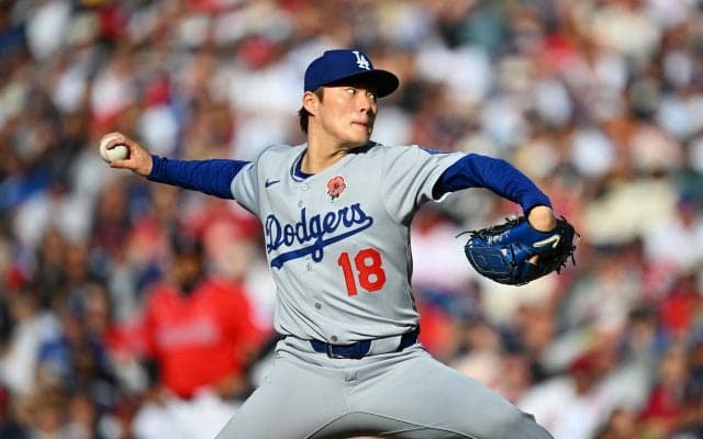 山本由伸、再びチームの連敗を止める好投で6勝目…6回2失点で防御率1点台を維持 ド軍は大谷翔平の初球先頭打者弾などで快勝