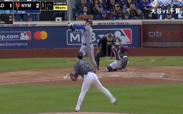 魂のガチ勝負！ 千賀滉大、浮き上がる“剛速球”で大谷斬り「これは打てん」「マジかっけえ」 意地のリベンジ… まさかの“マン振り三振”