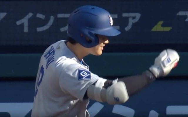 何してんの…？ 大谷翔平、相手ベンチに見せた“一瞬の行動”「反則だろ」「怖すぎ」 笑顔で挨拶の“神対応”→容赦ない豪快アーチ「なかなかエグいw」