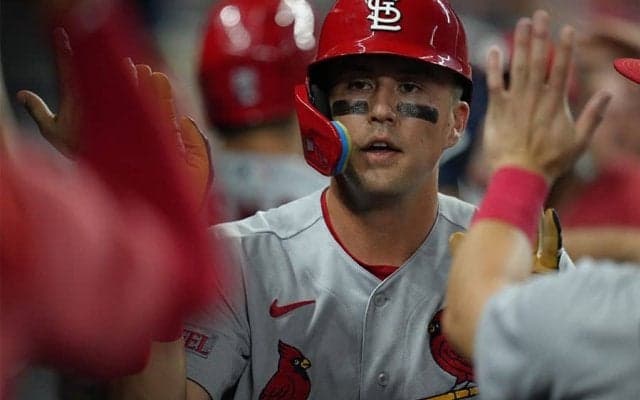 ヌートバー、菅野智之撃ち8号2ラン　右前打で先制生還→10試合ぶり豪快弾に敵地喝采