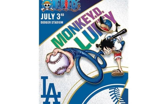 ドジャース、日本の大企業と契約　「ONE PIECE」とコラボ決定…7月4日に特別イベント開催