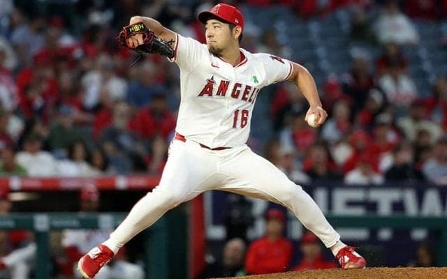 菊池雄星、5回1失点も5敗目　防御率3.06も依然1勝…ジャッジは2度の申告敬遠