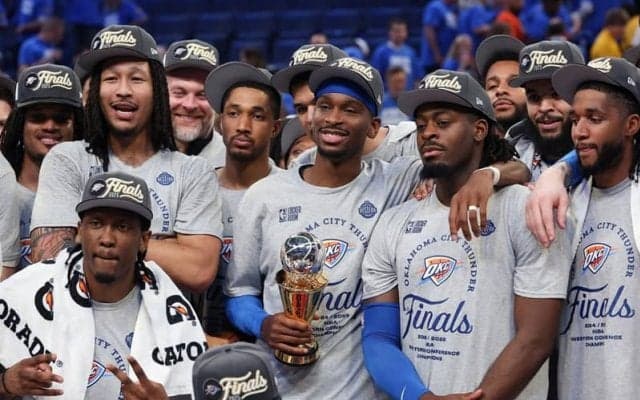 サンダーをファイナルへ導く殊勲者となったSGAが満票でウェスト決勝MVPに選出