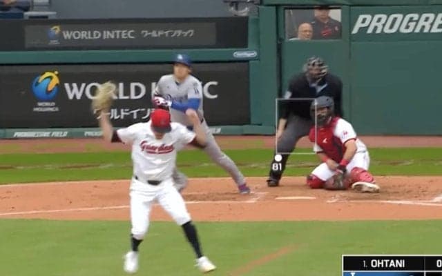 どうした…！？ 大谷翔平、想定外の打球で“異変”「そりゃビビる」バット折りながら“高速ゴロ”→投手のリアクションが話題に「スゴい音したな」