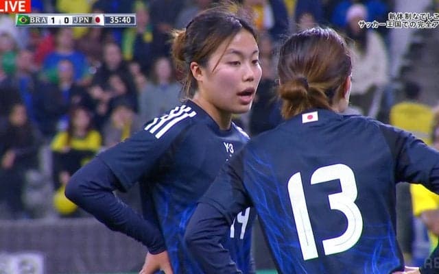 なでしこジャパン、ブラジル女子代表に1ー3で完敗…田中美南“幻の先制ゴール”が響く　完全アウェイの敵地でニールセン体制初黒星