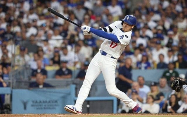 大谷翔平の“爆発打撃”が「おかしい」　止まらない猛打、ジャッジの頭上越えは「漫画の世界」