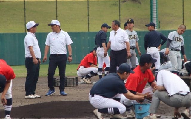 雨天中断中の仙台育英vs中京大中京、至学館戦は中止に　第1試合は無料試合として実施予定　【愛知招待試合】
