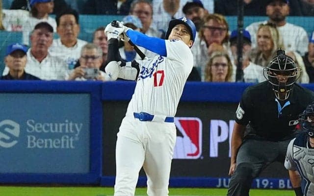 大谷翔平が左腕を「地獄送りにした」　まさかの打球に“意気消沈”…漂った絶望感