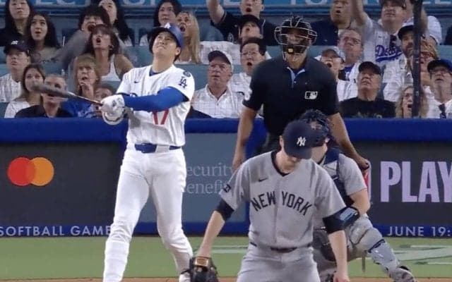 ウソでしょ…？ 大谷翔平にメッタ打ちで“イライラ”「そりゃそうなる」 “2発被弾”した敵軍投手の様子がおかしくなる「完全にトラウマ」