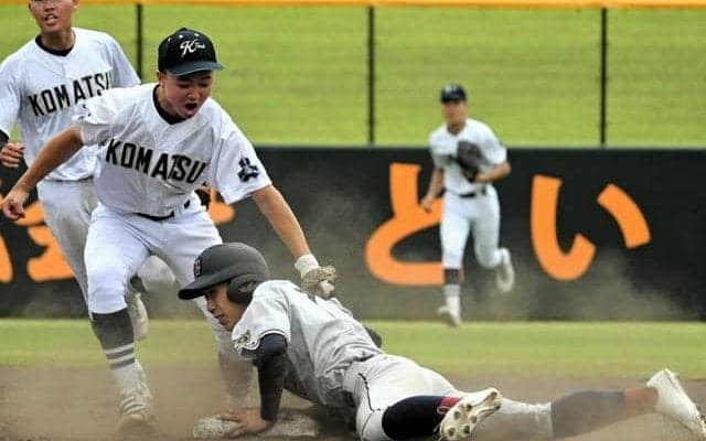 北信越地区大会の初戦、石川県代表の小松工が関根学園に0-1で惜敗
