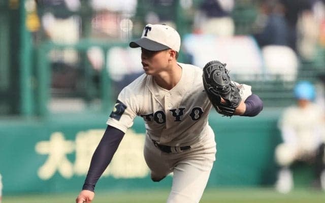 東洋大姫路が37年ぶりの優勝で「秋春連覇」、先発・木下が智弁和歌山を完封！近畿大会【25年春高校野球】
