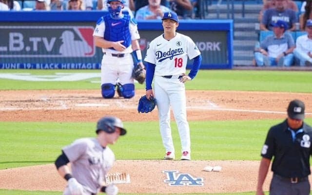 山本由伸、今季最短の4回途中4失点　7勝目ならず…3回までに77球、防御率はリーグ3位後退