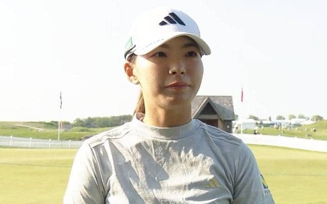 渋野日向子は7位　メジャーでのV争いは「楽しさもあり悔しさもありという感じ」