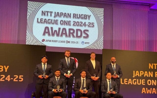 MVPはリッチー・モウンガ、新人賞は北村瞬太郎。リーグワン2024-25アワード