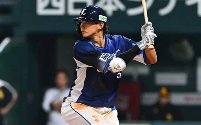 西武リードオフマン、母校がド迫力の演奏で後押し…奇数回が球団、偶数回が高校野球