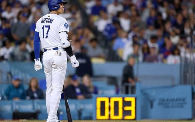 大谷翔平、延長10回に申告敬遠　本拠地に大ブーイング…8敬遠はリーグ単独トップ