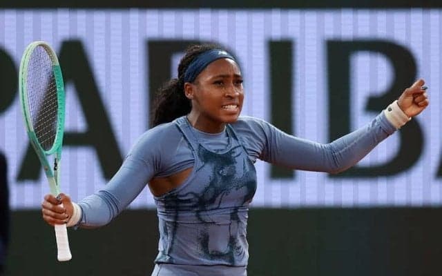 世界2位ガウフ、全豪女王キーズを逆転で下して2年連続で4強入り[全仏オープン]