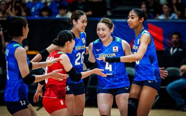 女子日本代表　VNL初戦はオランダをストレートで下し白星スタート