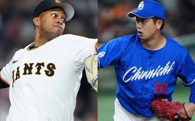 中日・松山と巨人・マルティネスが大激戦…わずか441票差　球宴ファン投票中間発表