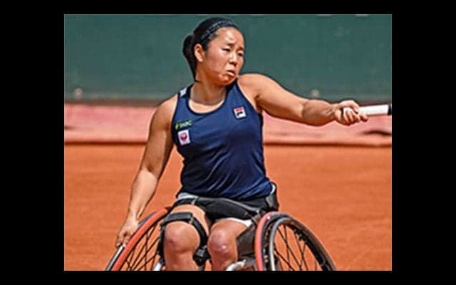 上地結衣 2年ぶり全仏OP4強