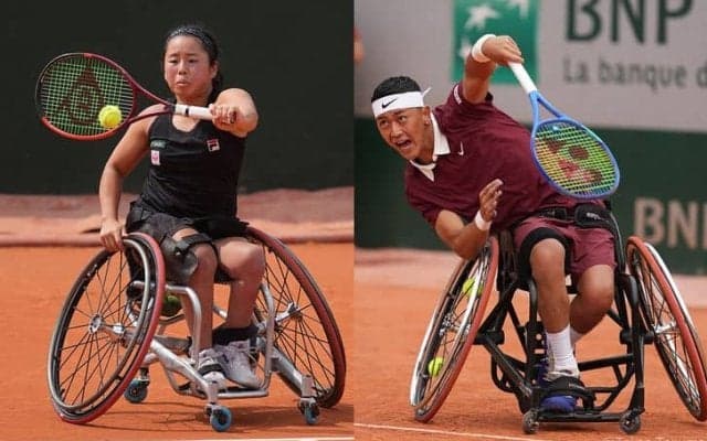 小田凱人、上地結衣の男女世界1位が全仏オープン4強