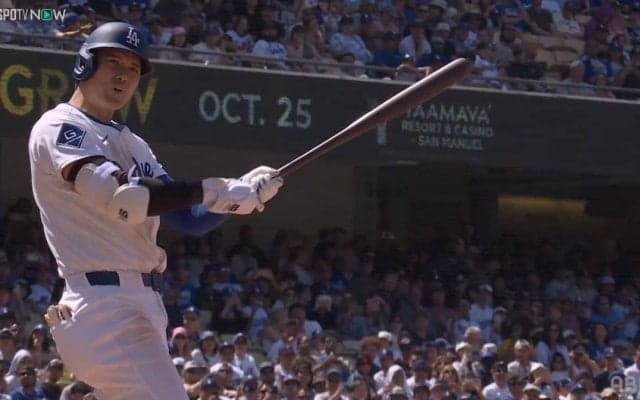 大谷翔平、2試合連続14度目のマルチ安打も叫ぶ　ドジャースは執念の追い上げで逆転勝利