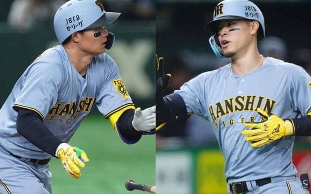 阪神・森下翔太を佐藤輝明が“猛追”　40万票目前のデットヒート…全体1＆2位、球宴中間発表