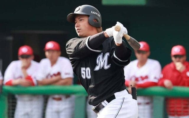 ロッテ・愛斗が入籍発表　2人の記念日に婚姻届提出…2軍首位打者28歳「幸せな家庭を」