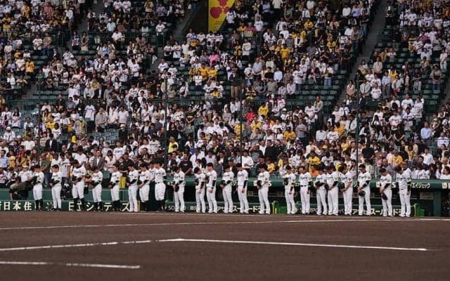 阪神が長嶋茂雄さんを追悼　静寂の甲子園…因縁のライバル球団が偲ぶ「背番号3は永遠に」