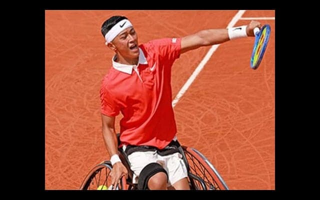 小田凱人 全仏OP3連覇に王手