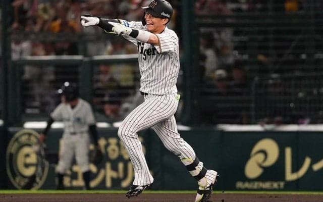 阪神・劇的サヨナラ勝利…延長で殊勲打の木浪「大智のこともあった」　激闘に決着